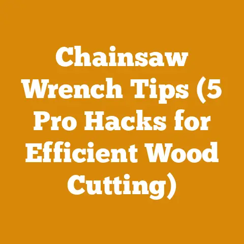 Chainsaw Wrench Tips (5 Pro Hacks for Efficient Wood Cutting)