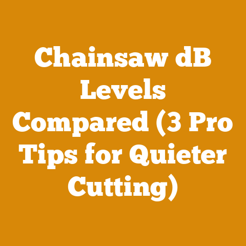 Chainsaw dB Levels Compared (3 Pro Tips for Quieter Cutting)