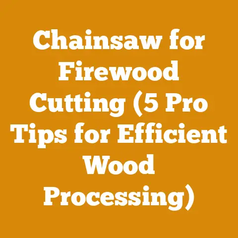 Chainsaw for Firewood Cutting (5 Pro Tips for Efficient Wood Processing)