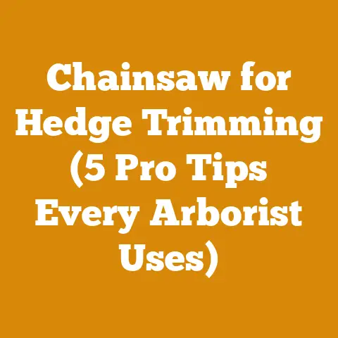 Chainsaw for Hedge Trimming (5 Pro Tips Every Arborist Uses)