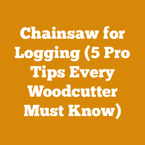 Chainsaw for Logging (5 Pro Tips Every Woodcutter Must Know)