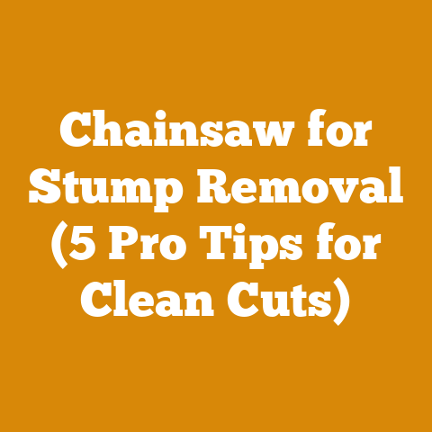 Chainsaw for Stump Removal (5 Pro Tips for Clean Cuts)