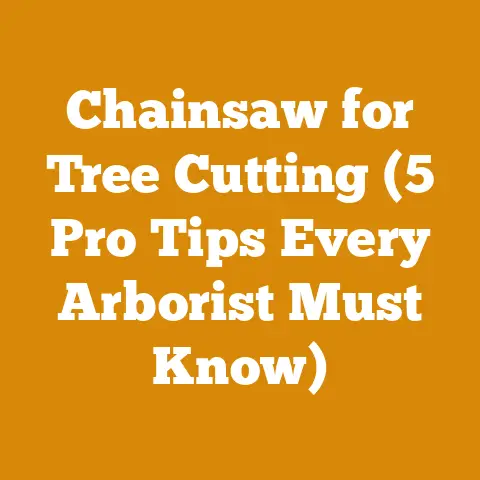 Chainsaw for Tree Cutting (5 Pro Tips Every Arborist Must Know)