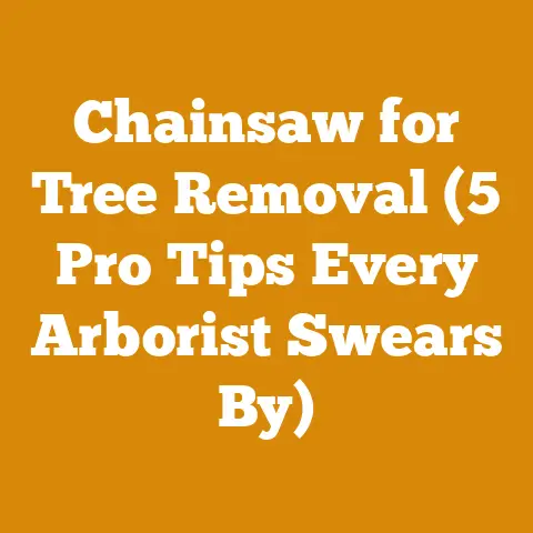 Chainsaw for Tree Removal (5 Pro Tips Every Arborist Swears By)
