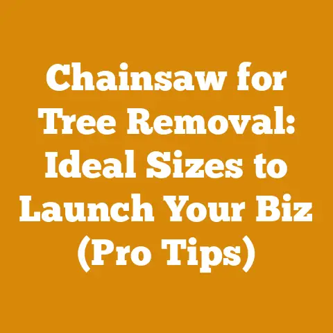Chainsaw for Tree Removal: Ideal Sizes to Launch Your Biz (Pro Tips)