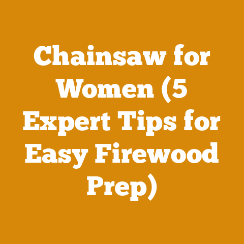 Chainsaw for Women (5 Expert Tips for Easy Firewood Prep)