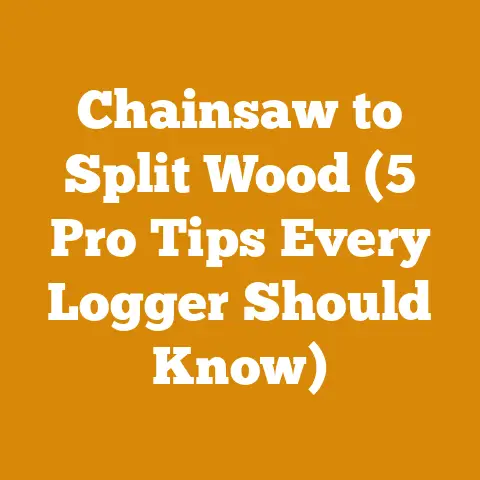 Chainsaw to Split Wood (5 Pro Tips Every Logger Should Know)