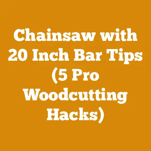 Chainsaw with 20 Inch Bar Tips (5 Pro Woodcutting Hacks)