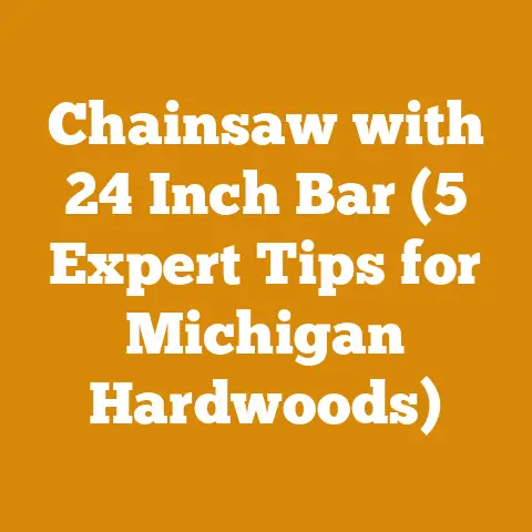 Chainsaw with 24 Inch Bar (5 Expert Tips for Michigan Hardwoods)