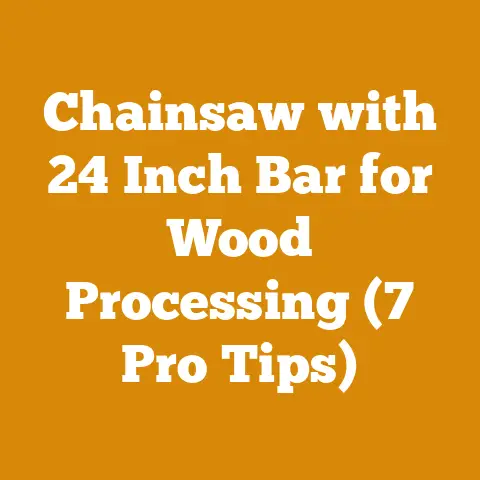 Chainsaw with 24 Inch Bar for Wood Processing (7 Pro Tips)
