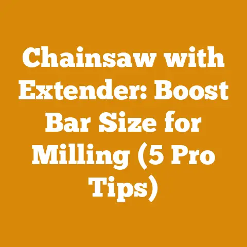 Chainsaw with Extender: Boost Bar Size for Milling (5 Pro Tips)