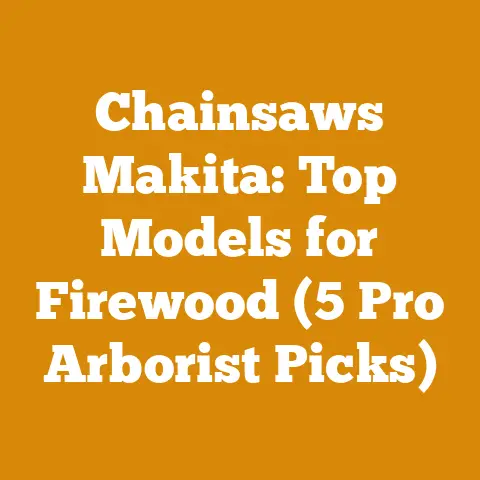 Chainsaws Makita: Top Models for Firewood (5 Pro Arborist Picks)