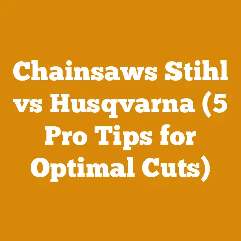 Chainsaws Stihl vs Husqvarna (5 Pro Tips for Optimal Cuts)