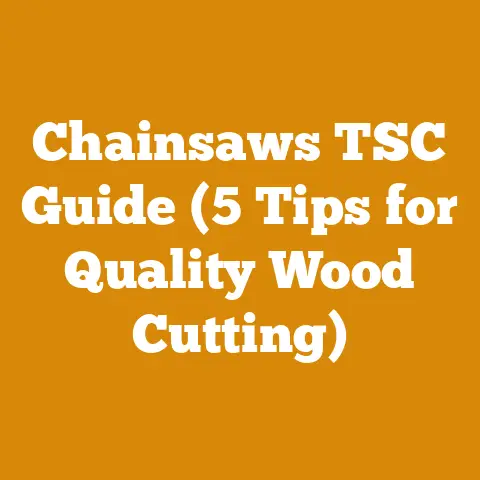 Chainsaws TSC Guide (5 Tips for Quality Wood Cutting)