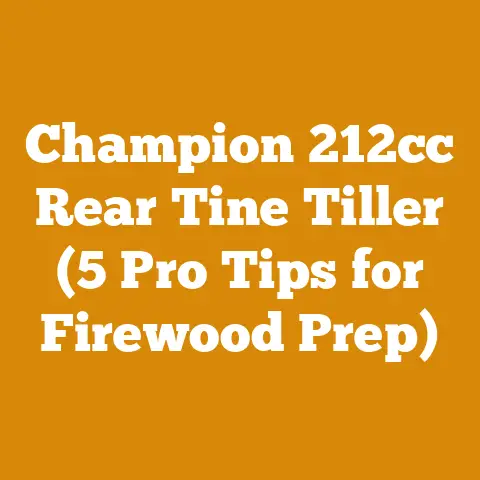 Champion 212cc Rear Tine Tiller (5 Pro Tips for Firewood Prep)