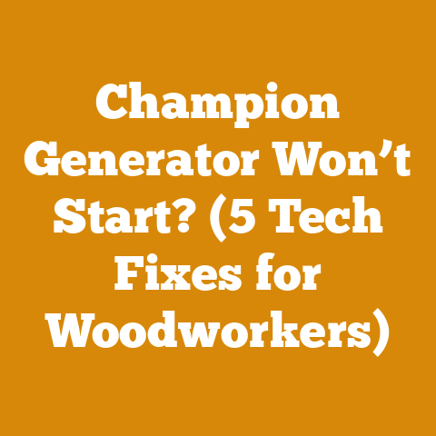 Champion Generator Won’t Start? (5 Tech Fixes for Woodworkers)