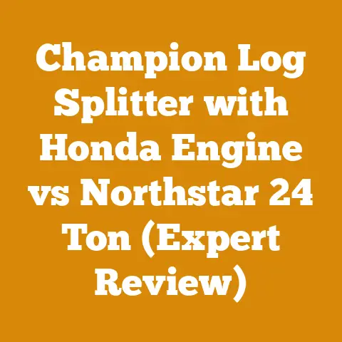 Champion Log Splitter with Honda Engine vs Northstar 24 Ton (Expert Review)