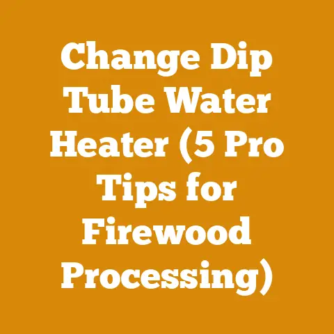 Change Dip Tube Water Heater (5 Pro Tips for Firewood Processing)
