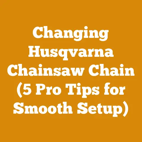 Changing Husqvarna Chainsaw Chain (5 Pro Tips for Smooth Setup)