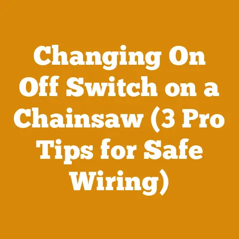 Changing On Off Switch on a Chainsaw (3 Pro Tips for Safe Wiring)