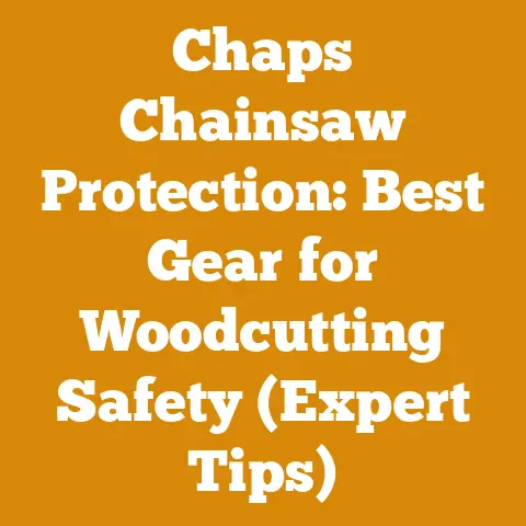 Chaps Chainsaw Protection: Best Gear for Woodcutting Safety (Expert Tips)