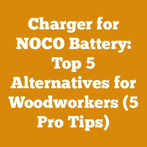 Charger for NOCO Battery: Top 5 Alternatives for Woodworkers (5 Pro Tips)
