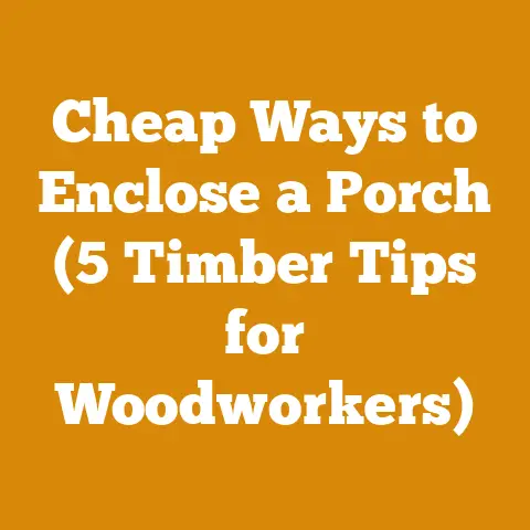 Cheap Ways to Enclose a Porch (5 Timber Tips for Woodworkers)