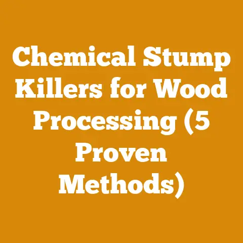 Chemical Stump Killers for Wood Processing (5 Proven Methods)
