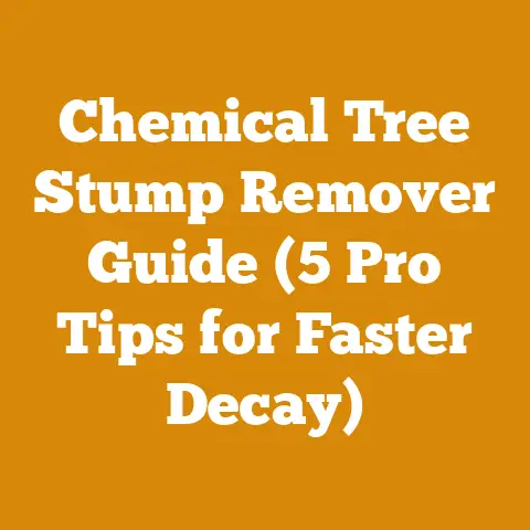Chemical Tree Stump Remover Guide (5 Pro Tips for Faster Decay)