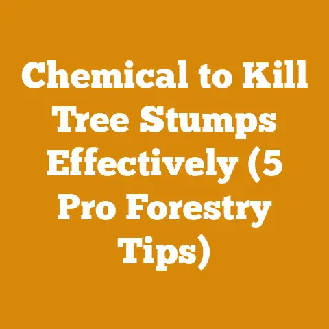 Chemical to Kill Tree Stumps Effectively (5 Pro Forestry Tips)