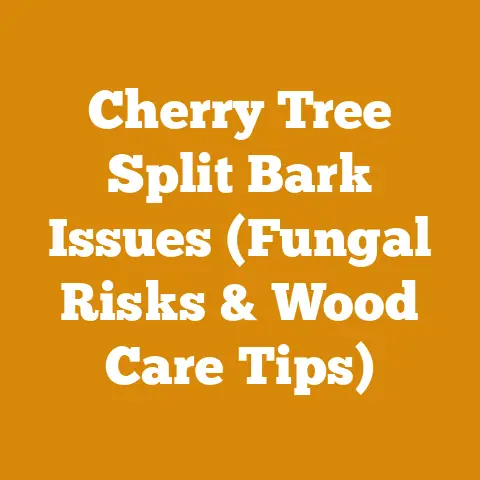 Cherry Tree Split Bark Issues (Fungal Risks & Wood Care Tips)