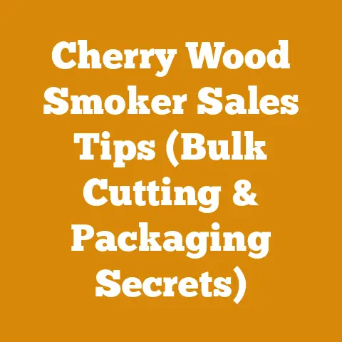 Cherry Wood Smoker Sales Tips (Bulk Cutting & Packaging Secrets)