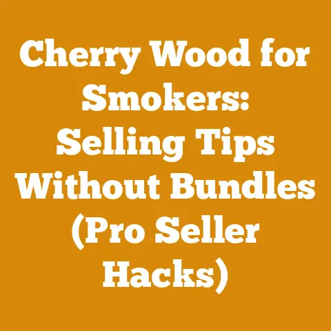 Cherry Wood for Smokers: Selling Tips Without Bundles (Pro Seller Hacks)
