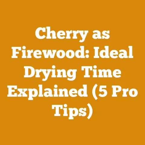 Cherry as Firewood: Ideal Drying Time Explained (5 Pro Tips)