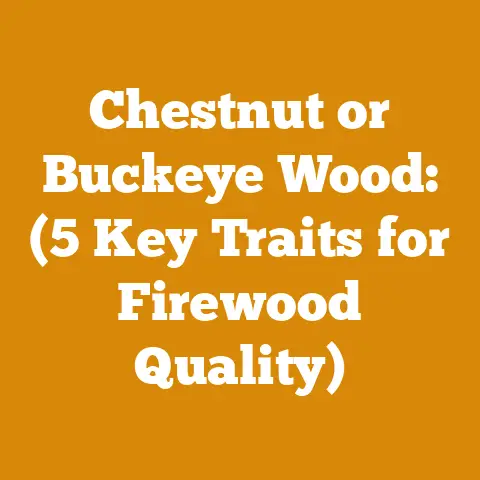 Chestnut or Buckeye Wood: (5 Key Traits for Firewood Quality)