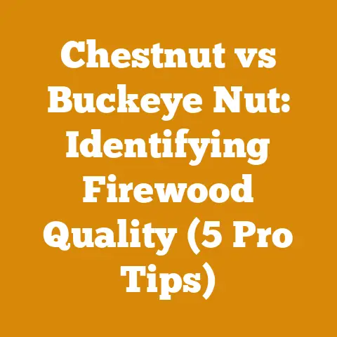 Chestnut vs Buckeye Nut: Identifying Firewood Quality (5 Pro Tips)