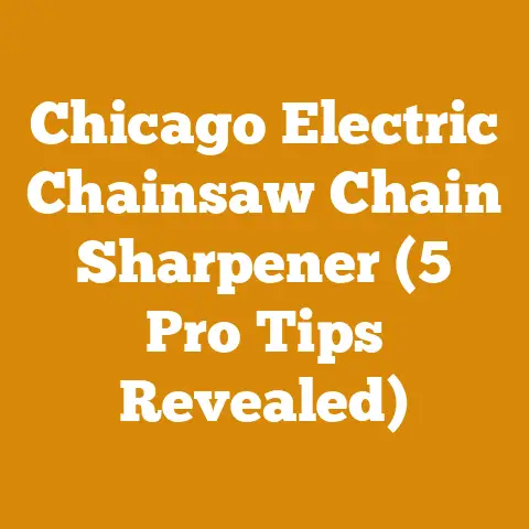 Chicago Electric Chainsaw Chain Sharpener (5 Pro Tips Revealed)