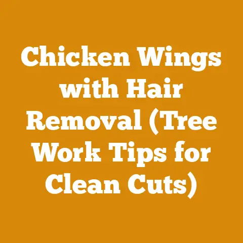Chicken Wings with Hair Removal (Tree Work Tips for Clean Cuts)