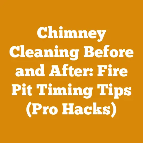 Chimney Cleaning Before and After: Fire Pit Timing Tips (Pro Hacks)