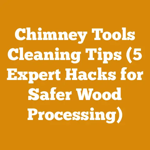Chimney Tools Cleaning Tips (5 Expert Hacks for Safer Wood Processing)