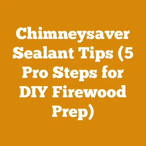 Chimneysaver Sealant Tips (5 Pro Steps for DIY Firewood Prep)