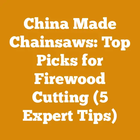 China Made Chainsaws: Top Picks for Firewood Cutting (5 Expert Tips)