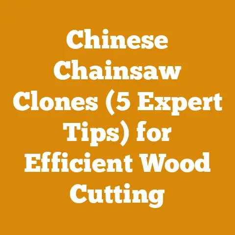 Chinese Chainsaw Clones (5 Expert Tips) for Efficient Wood Cutting