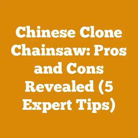Chinese Clone Chainsaw: Pros and Cons Revealed (5 Expert Tips)