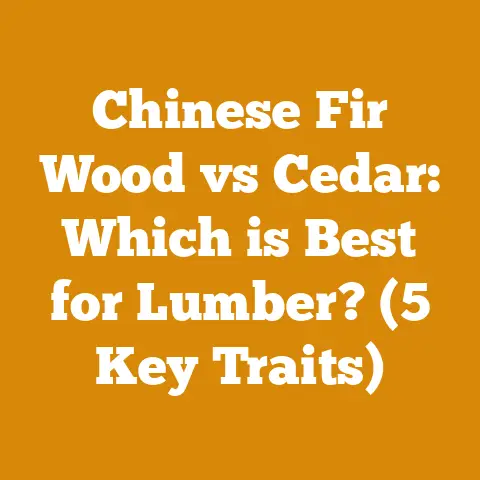 Chinese Fir Wood vs Cedar: Which is Best for Lumber? (5 Key Traits)