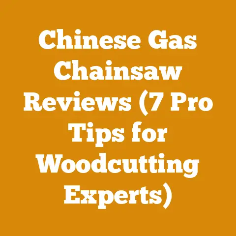 Chinese Gas Chainsaw Reviews (7 Pro Tips for Woodcutting Experts)