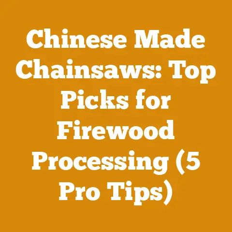 Chinese Made Chainsaws: Top Picks for Firewood Processing (5 Pro Tips)