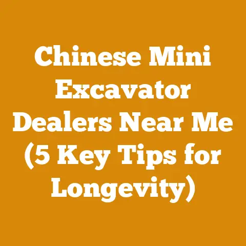Chinese Mini Excavator Dealers Near Me (5 Key Tips for Longevity)