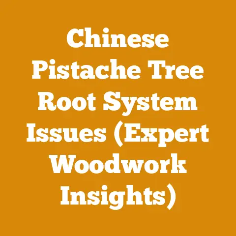 Chinese Pistache Tree Root System Issues (Expert Woodwork Insights)