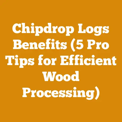 Chipdrop Logs Benefits (5 Pro Tips for Efficient Wood Processing)
